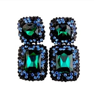 Green Juliet earrings